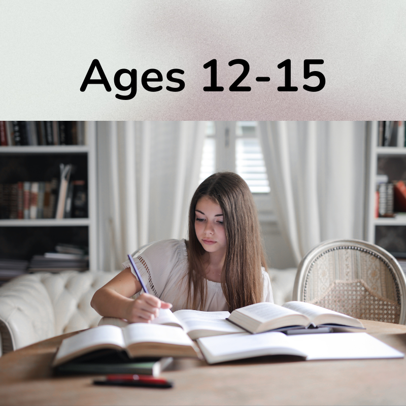 Books for Ages 12-15 - UK